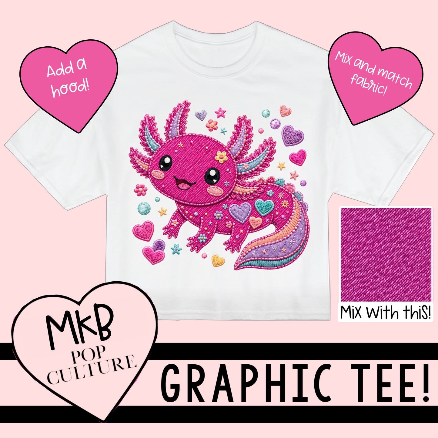 CP Axolotl TEE DenimDazed6.11