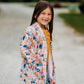 BF Pink Autumn Floral Cardigan {French Terry} FallLeavesPumpkinPlease9.1