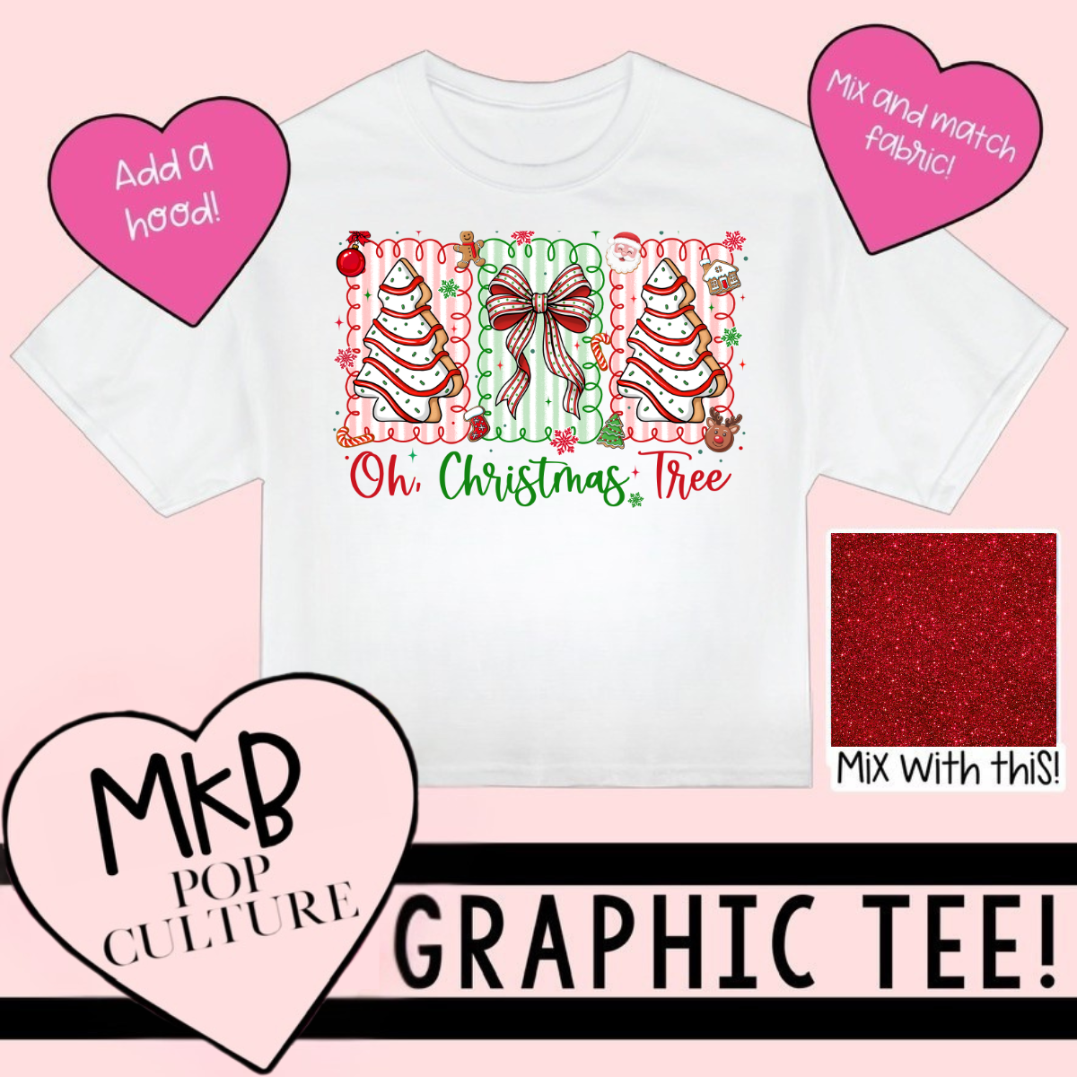 Christmas Tree Snack TEE CPFUN9.16
