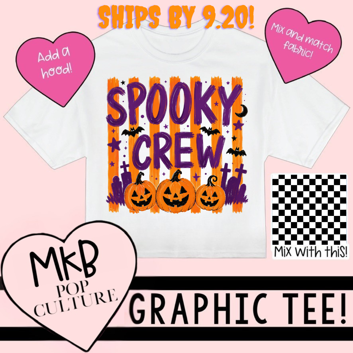 SS Spooky Crew TEE FallMagic7.30