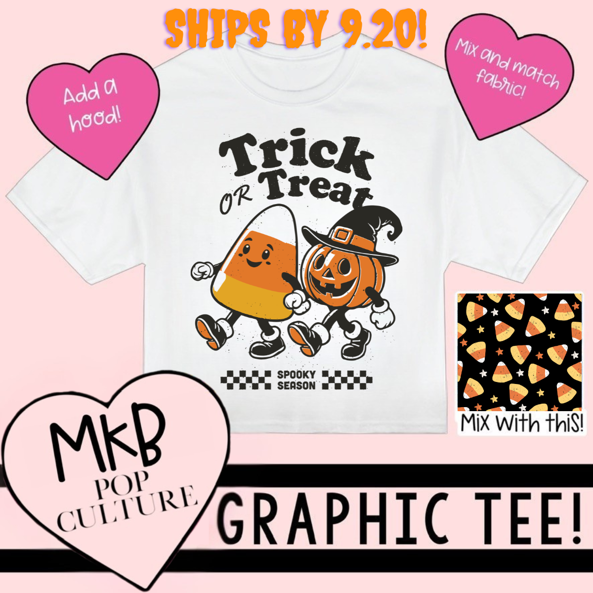 SS Candy Corn TEE FallMagic7.30