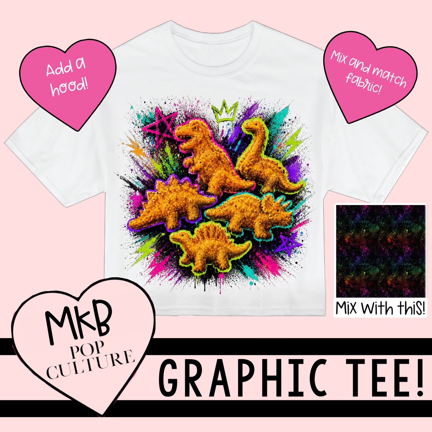 CP Dino Nuggs TEE DenimDazed6.11