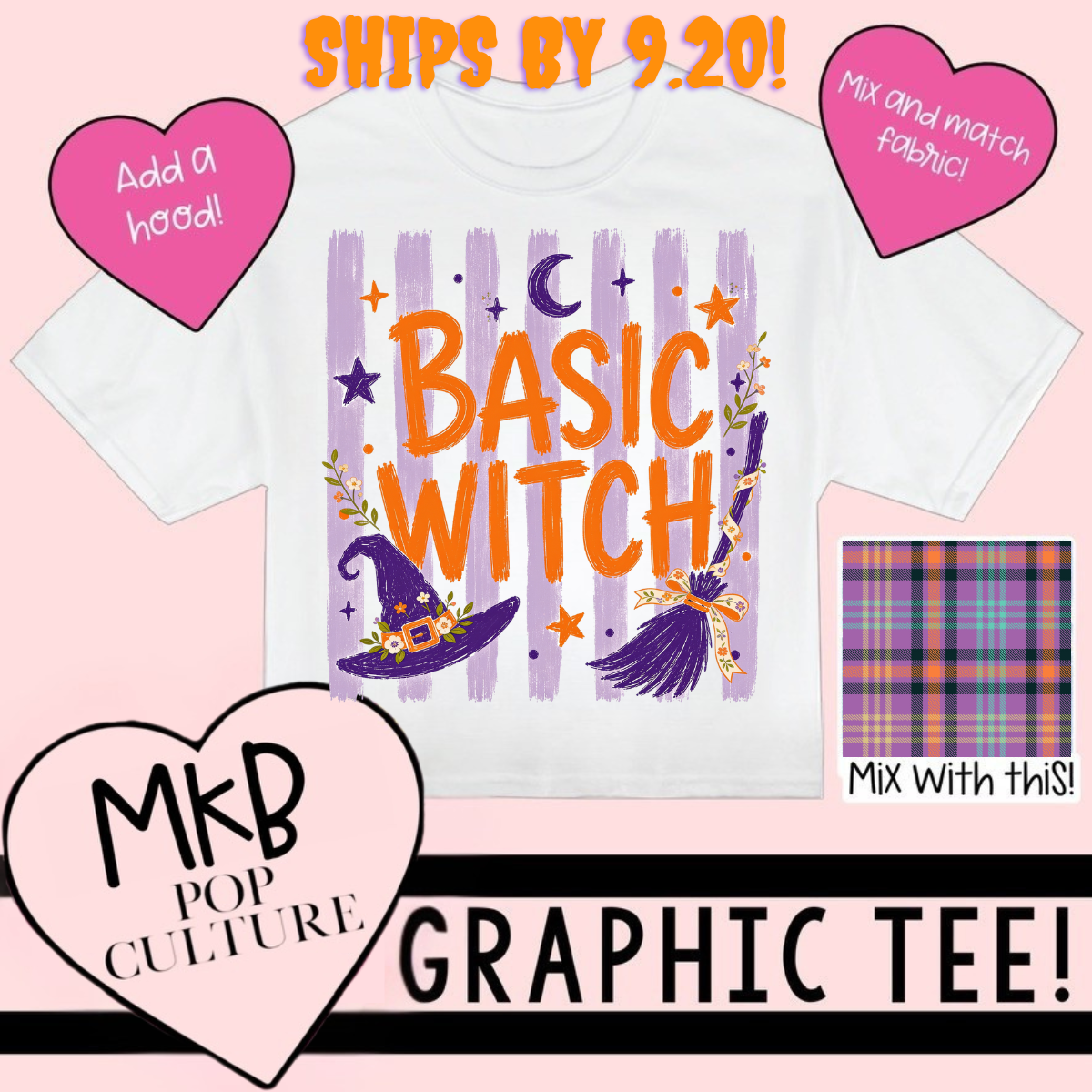 SS Basic Witch TEE FallMagic7.30
