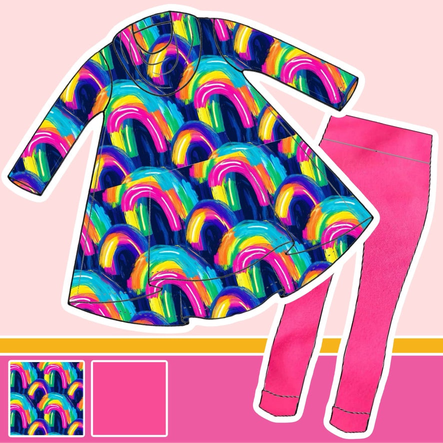 Watercolor Rainbow MFT BlackFridayEvent2025