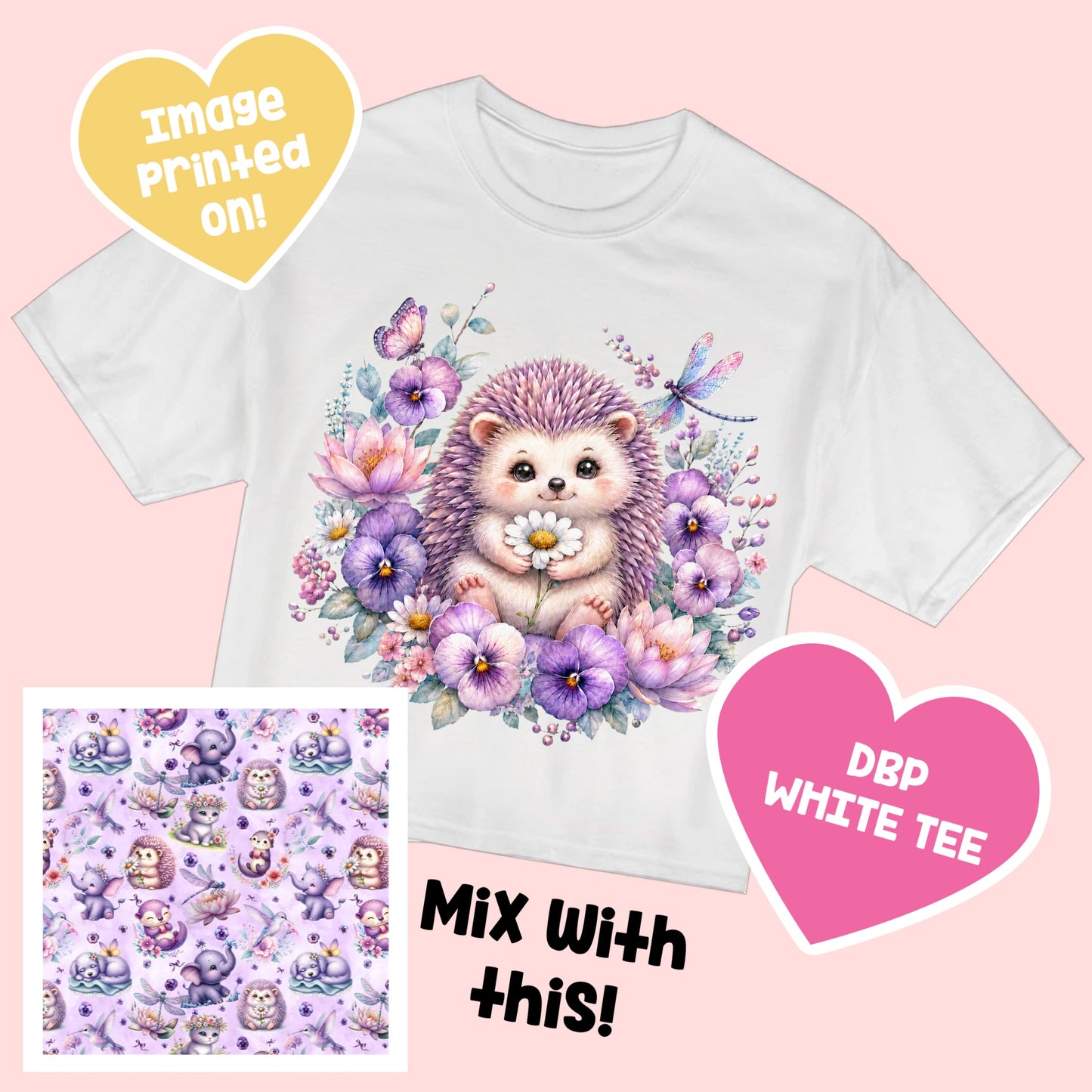 Hedgehog TEE Cute&Colorful7.24
