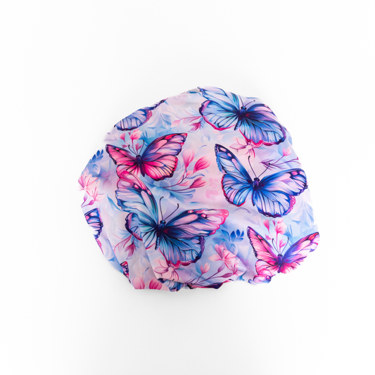 Blue & Pink Butterflies *FABRIC ONLY!* MomInsider5.9