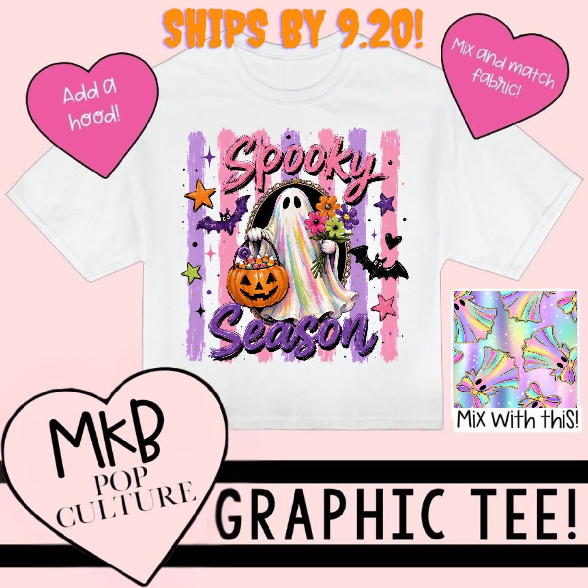 SS Ghost Season TEE FallMagic7.30