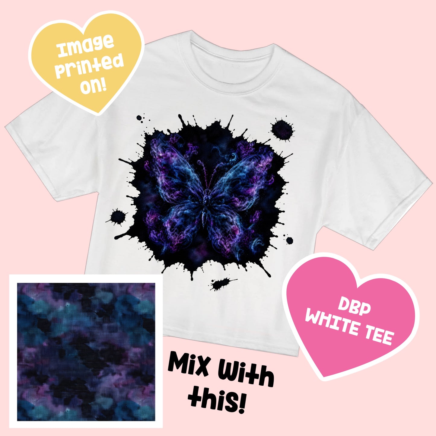 Butterfly TEE Cute&Colorful7.24