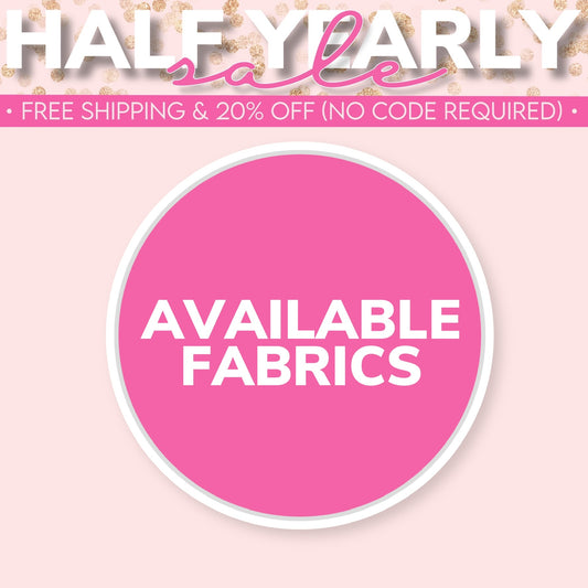 AVAILABLE FABRICS