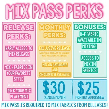 Mix Pass Monthly Renewal PassRenew
