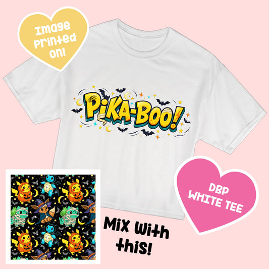 Pika-Boo TEE HalloweenCharacters8.5