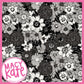 Monochrome Floral Cute&Colorful7.24