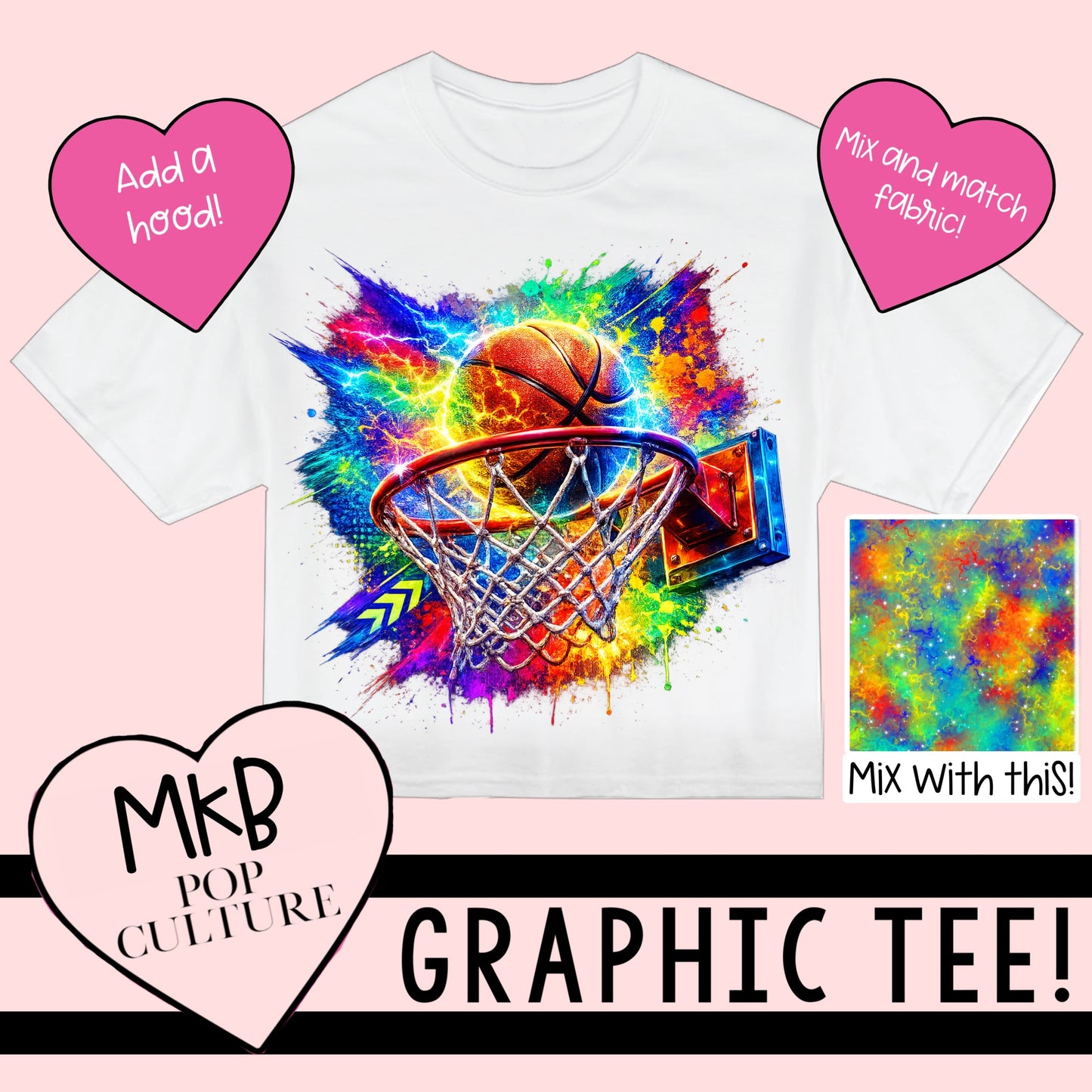 CP Basketball TEE Rainbow6.19