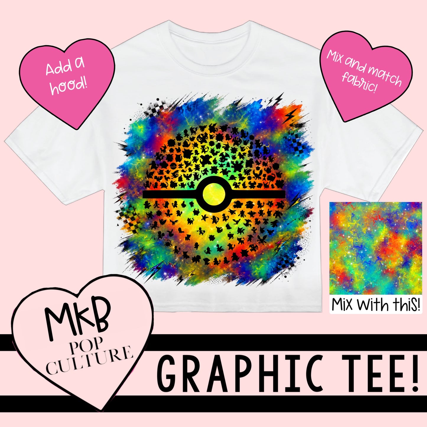 CP Pokemon Rainbow TEE Rainbow6.19