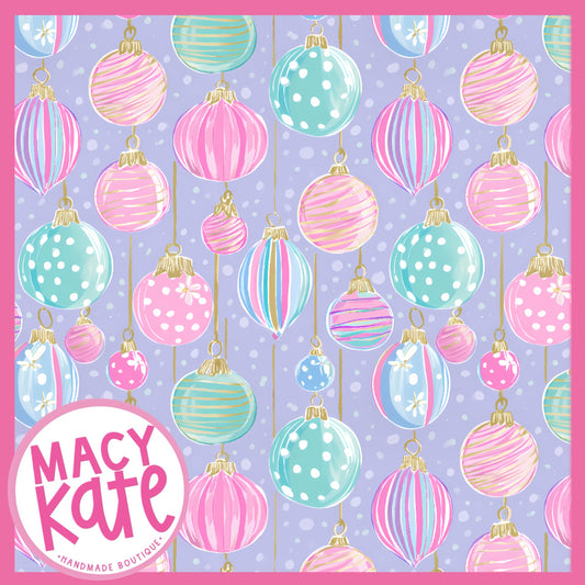 Pastel Ornaments *MOMMY* XMASYellow Cute&Colorful7.24