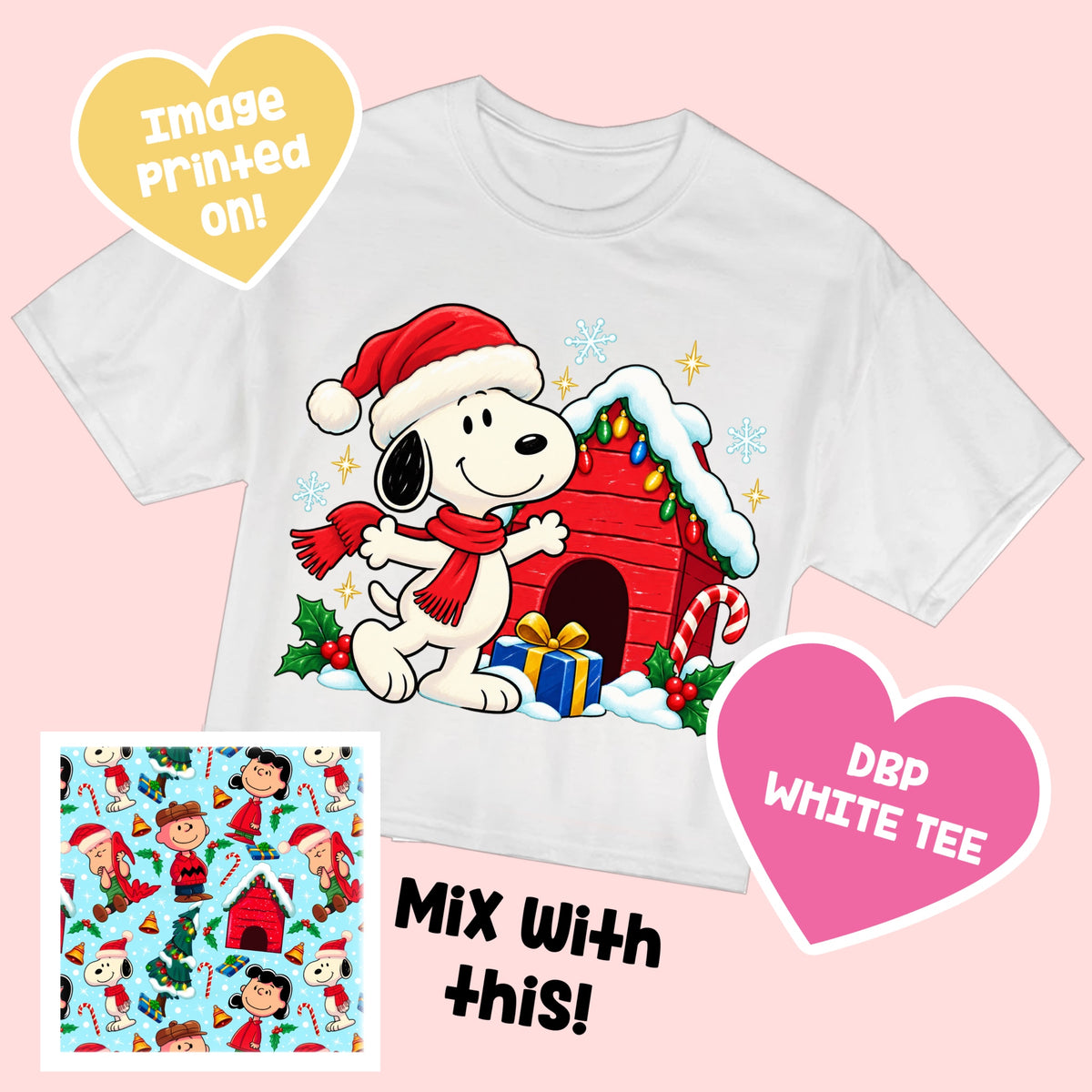 SS Snoopie TEE MerryPINKmas9.18