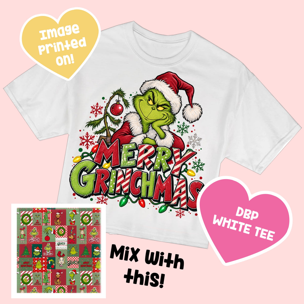SS Grinchmas TEE MerryPINKmas9.18