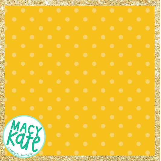 Yellow 2-tone Dot *MOMMY* NEW FebHYS2.18