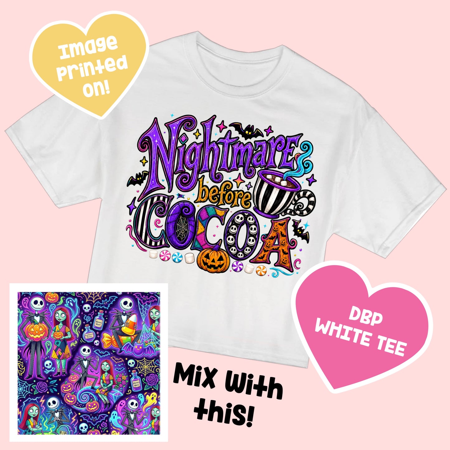 NBC Cocoa TEE HalloweenCharacters8.5