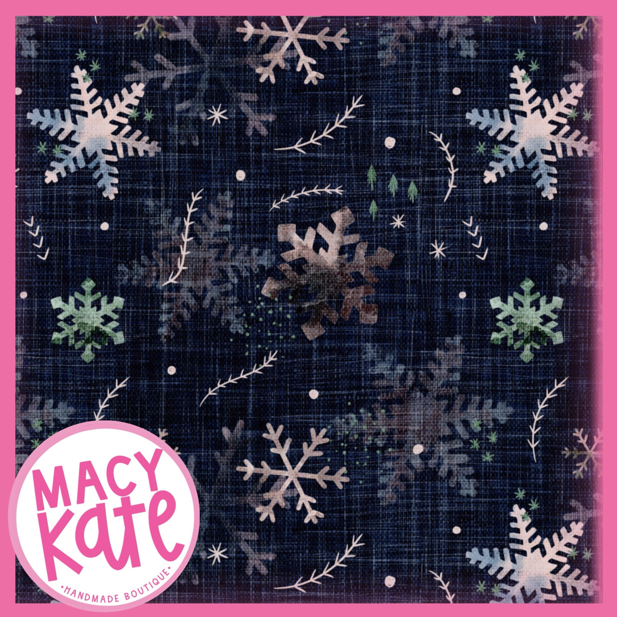 Denim Snowflakes MovingMountains9.25