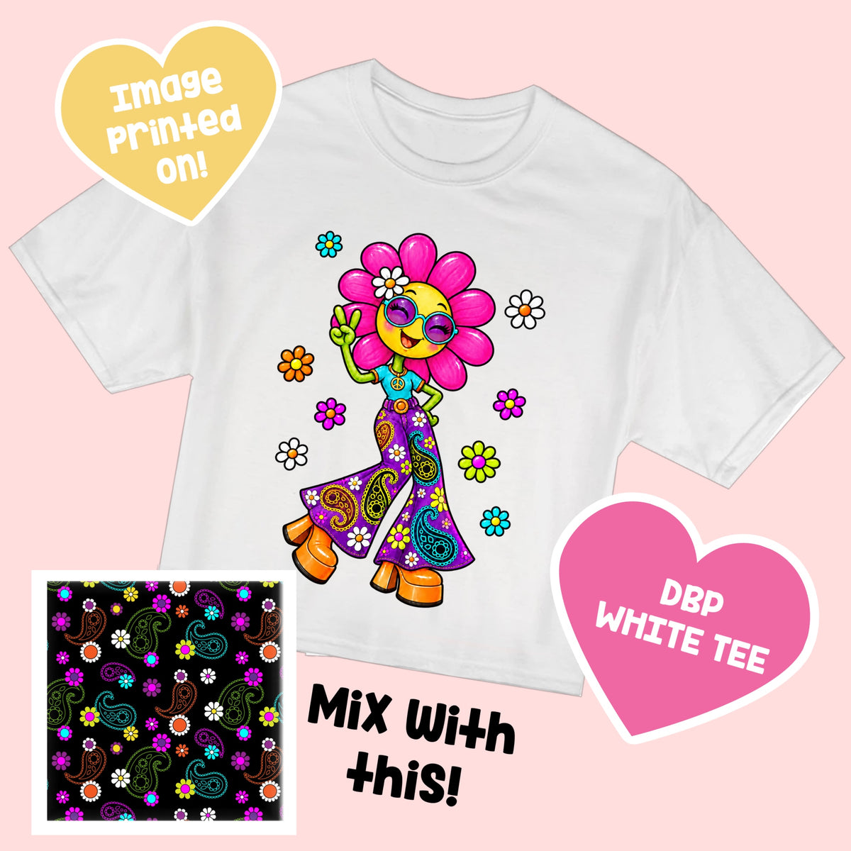 CP Disco Daisy TEE MovingMountains9.25