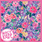 Purple Floral *MOMMY* PerfectlyPatterned10.9
