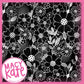 Monochrome Floral *MOMMY* PerfectlyPatterned10.9