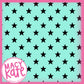 Mint Stars *MOMMY* PerfectlyPatterned10.9