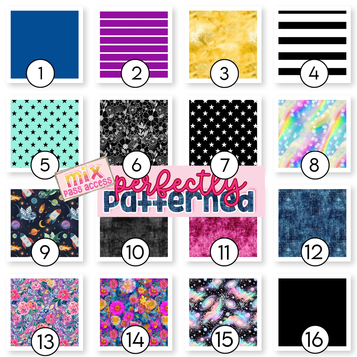 MIX PASS PerfectlyPatterned10.9