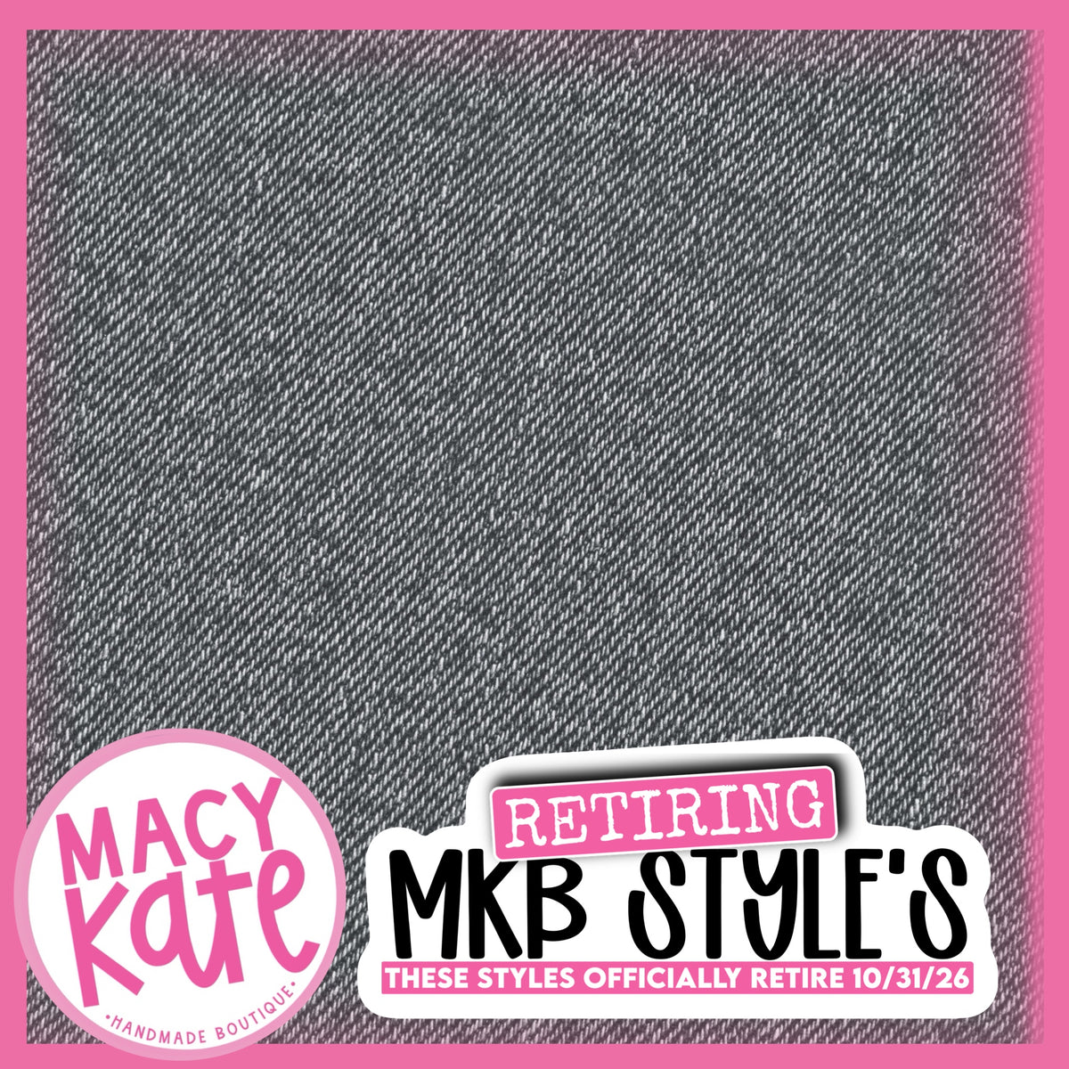 SS Grey Denim PerfectlyPatterned10.9