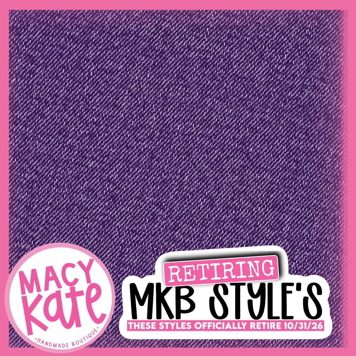 SS Purple Denim PerfectlyPatterned10.9