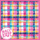 Bright Plaid *MOMMY* ALittleBit10.16