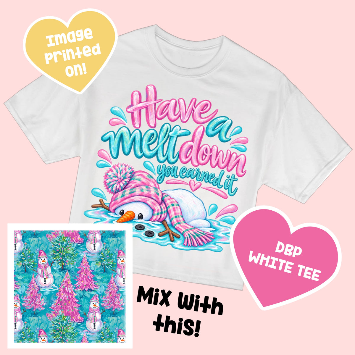Melt Down TEE MerryPINKmas9.18