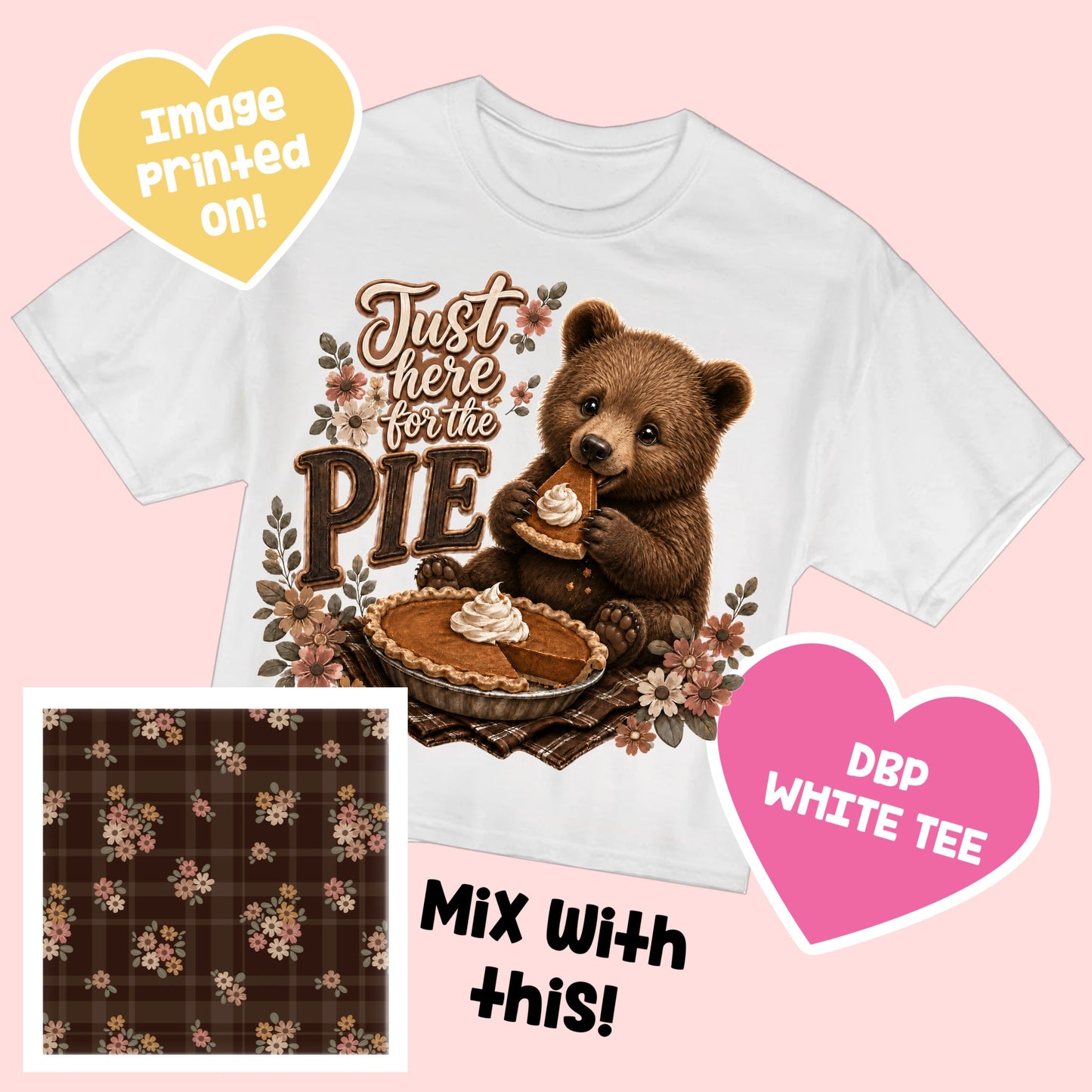 Here for the Pie TEE AwesomeAutumn8.21