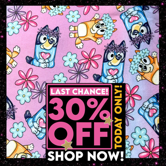 Flower Power Bluey 30OFF BlackFridayEvent2025