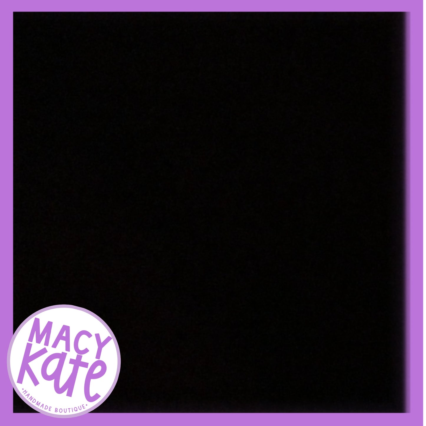 Black Solid *MOMMY* MiniSolidStockUp6.15