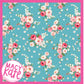 Blue Vintage Floral *MOMMY* MommyInsider1.26