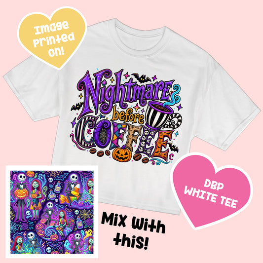 NBC Coffee TEE HalloweenCharacters8.5