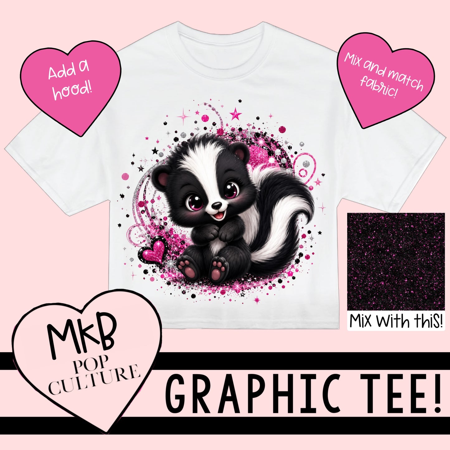 Stinkin' Cute TEE PinkDay6.23