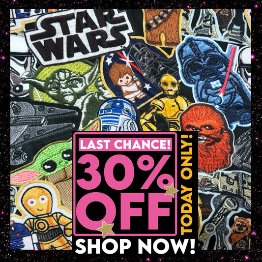Starwars Patches 30OFF BlackFridayEvent2025