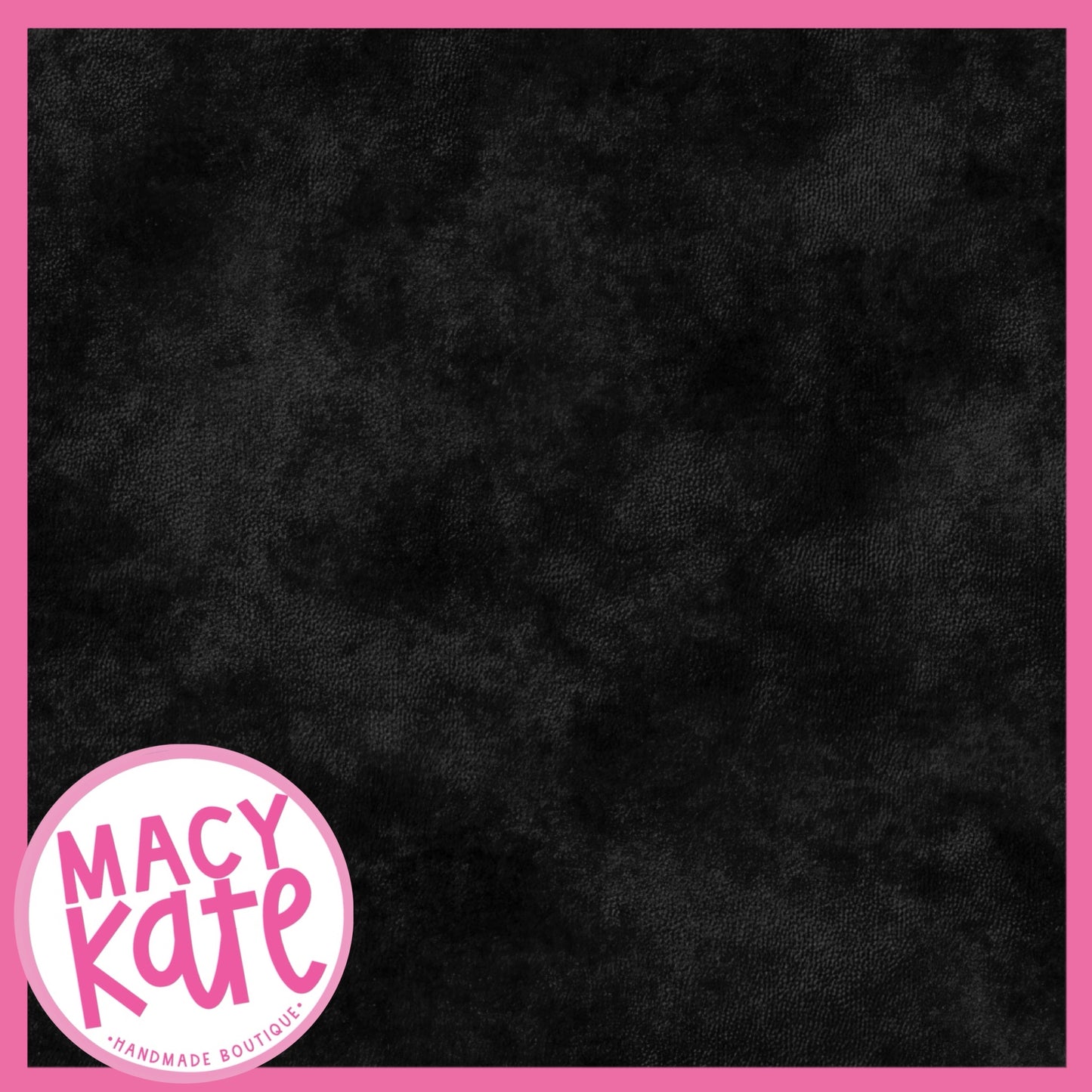 Black Faux Velour ChangingSeasons7.9