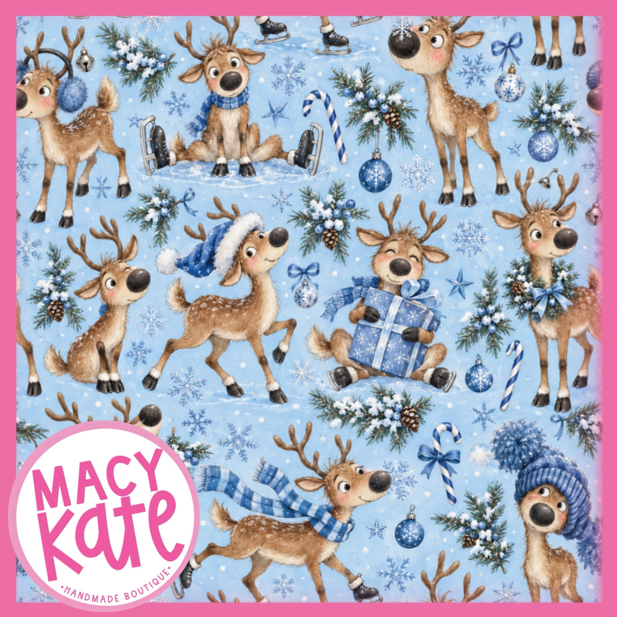 TryIt Blue Reindeer TryItTuesday9.15