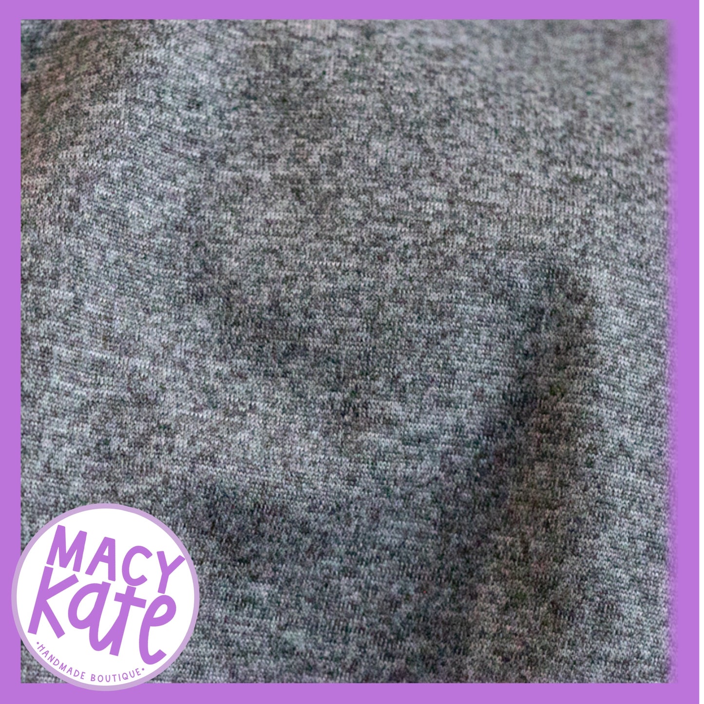 Heather Charcoal Grey MiniSolidStockUp6.15