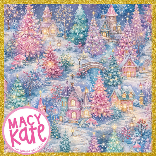 Glittery Winter Village *MOMMY* GOLDExclusive8.3