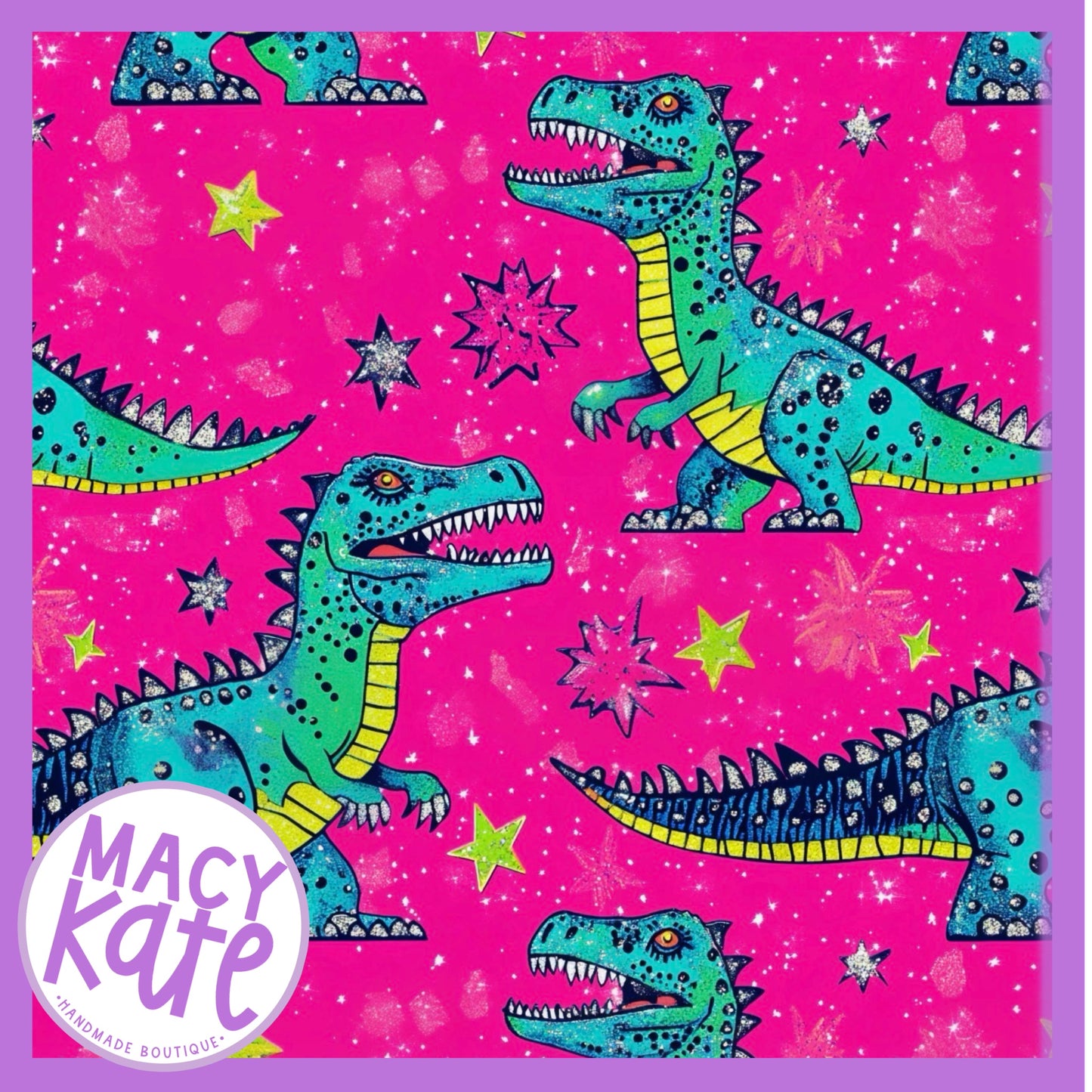 Glitter TRex Donut/DinoDay6.1