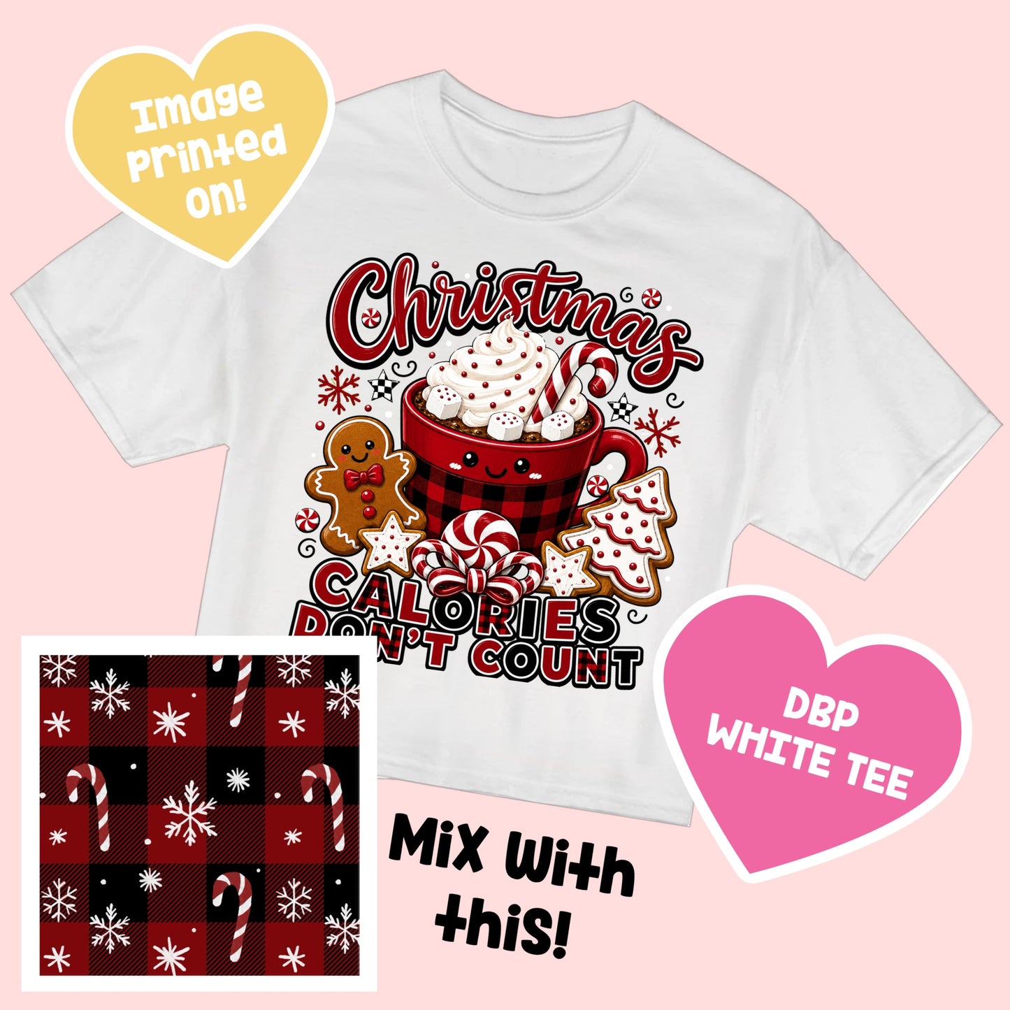 Christmas Calories TEE Cute&Colorful7.24