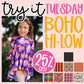 BOHO Mauve Plaid TryItTuesday6.30