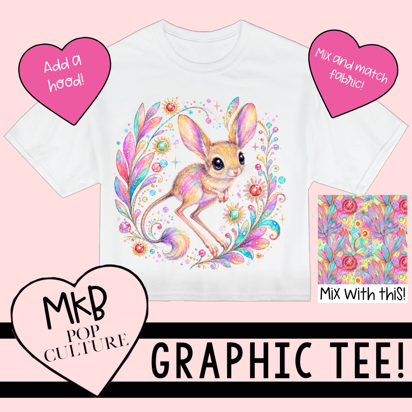 Sparkle Critter TEE PinkDay6.23