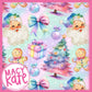 Merry Watercolor *MOMMY* MerryPINKmas9.18