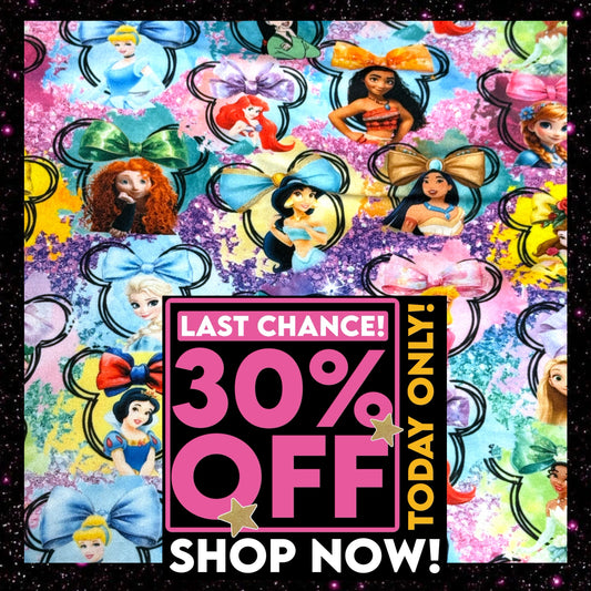 Princess Bows 30OFF BlackFridayEvent2025